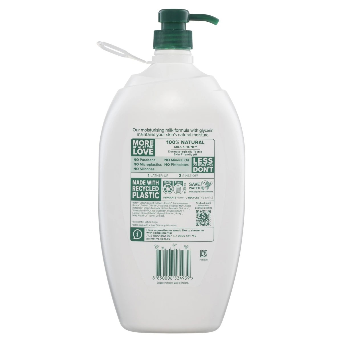 2 Palmolive Naturals Body Wash 2L - Milk & Honey, 2 of 9
