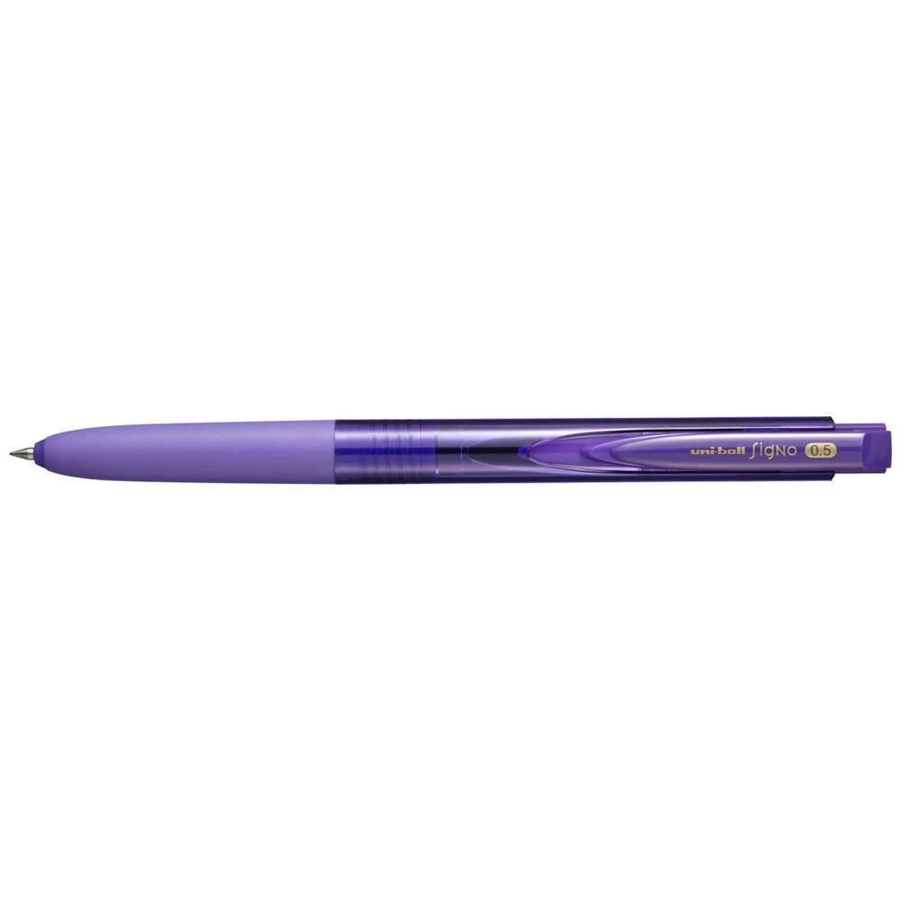 1 Uni-Ball Signo RT1 Retractable 0.5mm Gel Pen Violet, 1 of 1