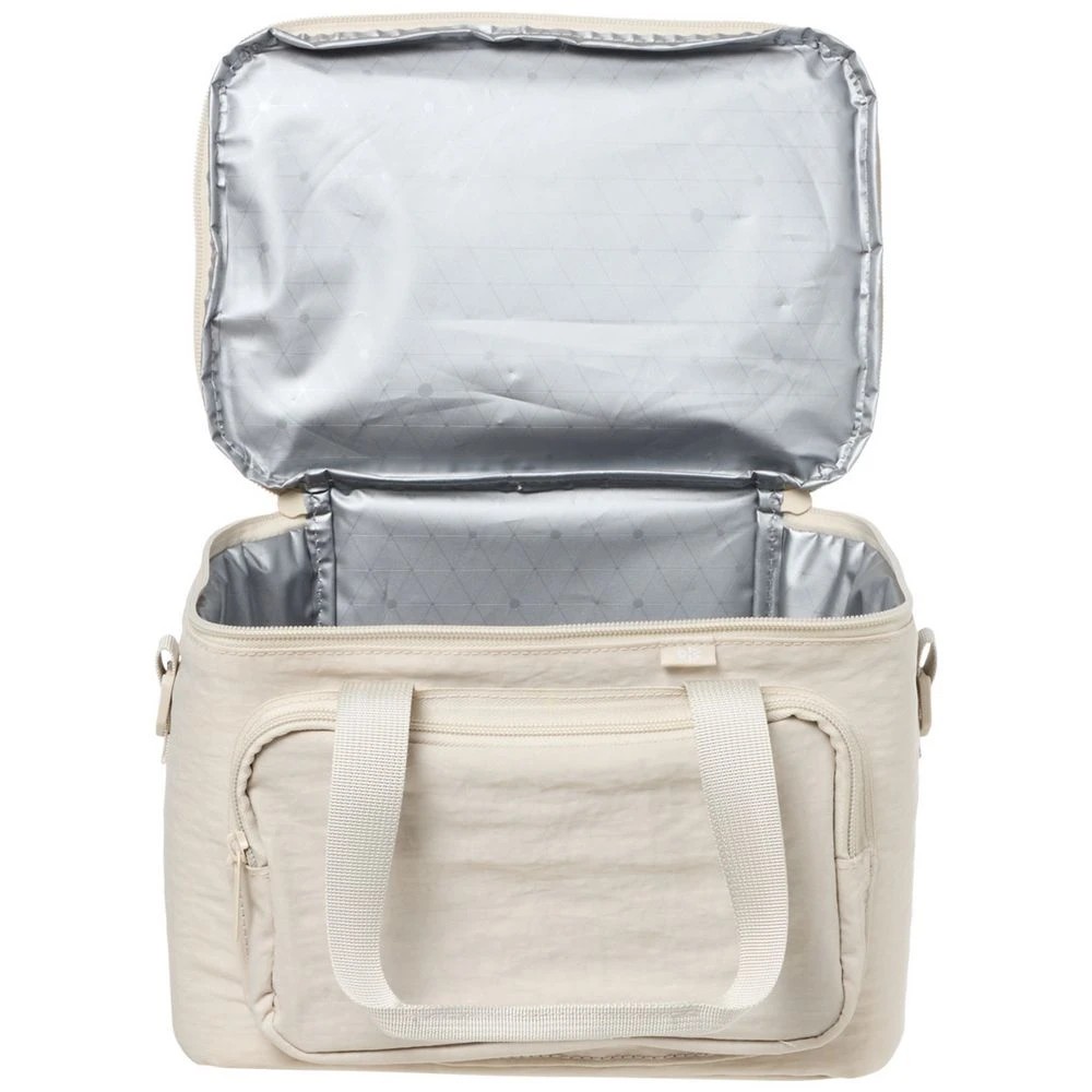 2 Studymate Twin Handle Lunch Box Beige, 2 of 2