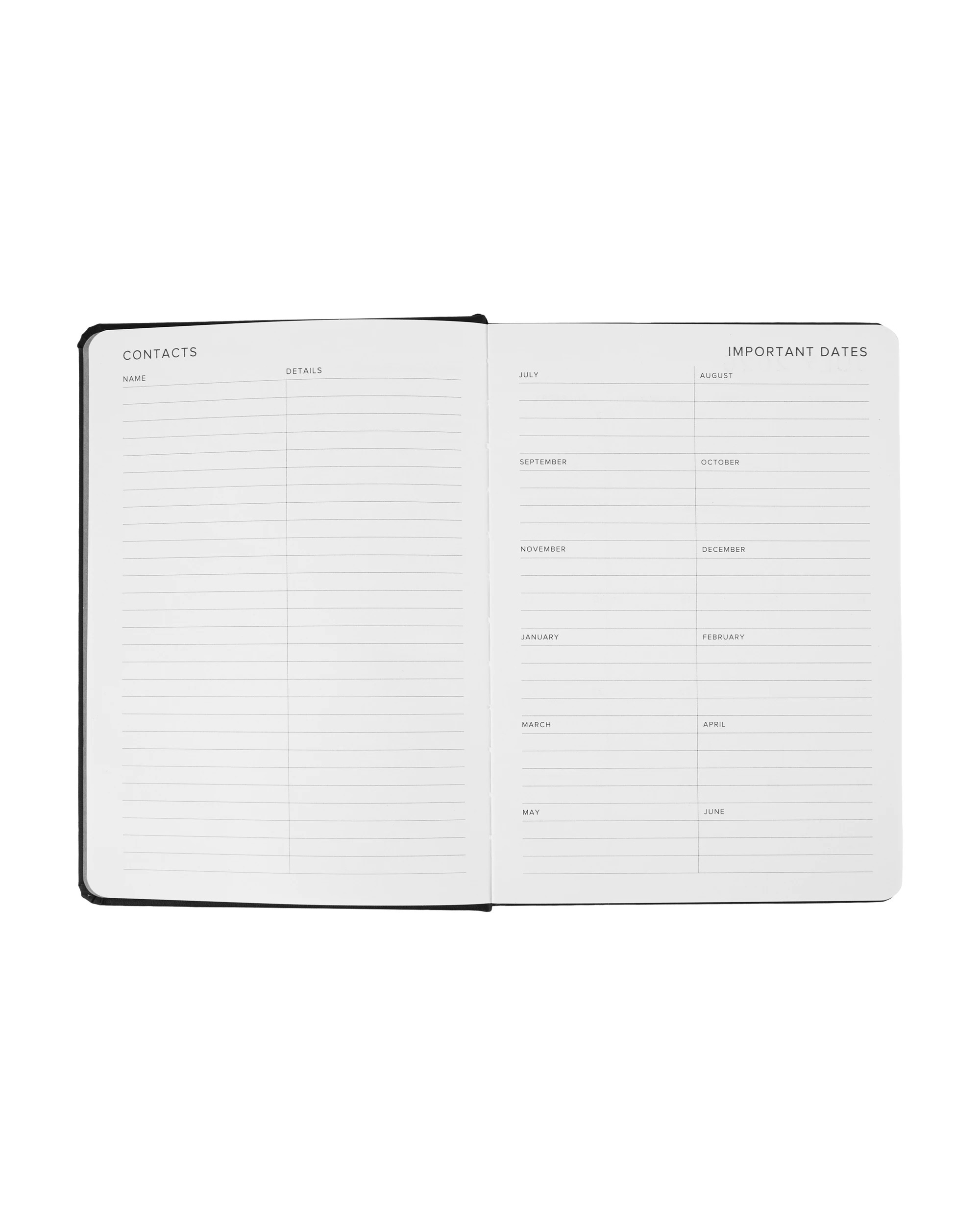 2 26/27 A5 Diary - Black, 2 of 8