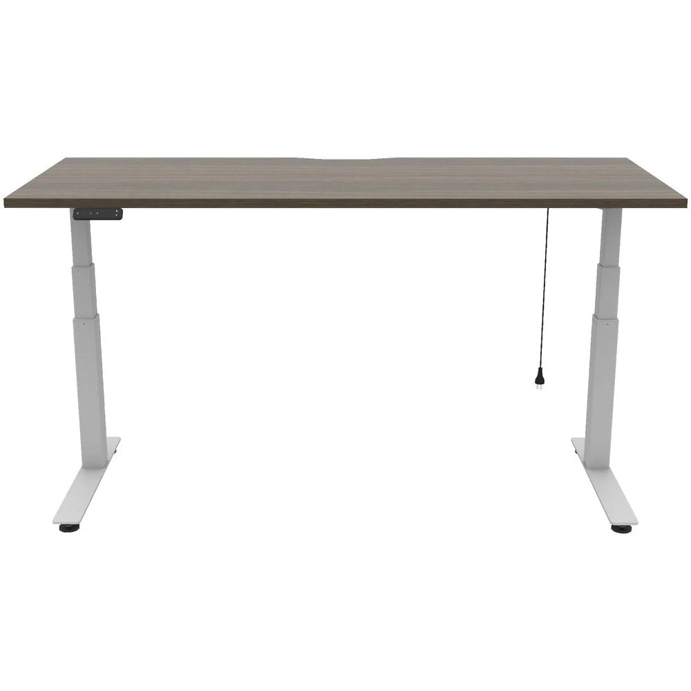 2 Stilford S2 Electric Sit Stand Desk 1800mm White/Walnut Desks, Tables and Workstations, 2 of 5