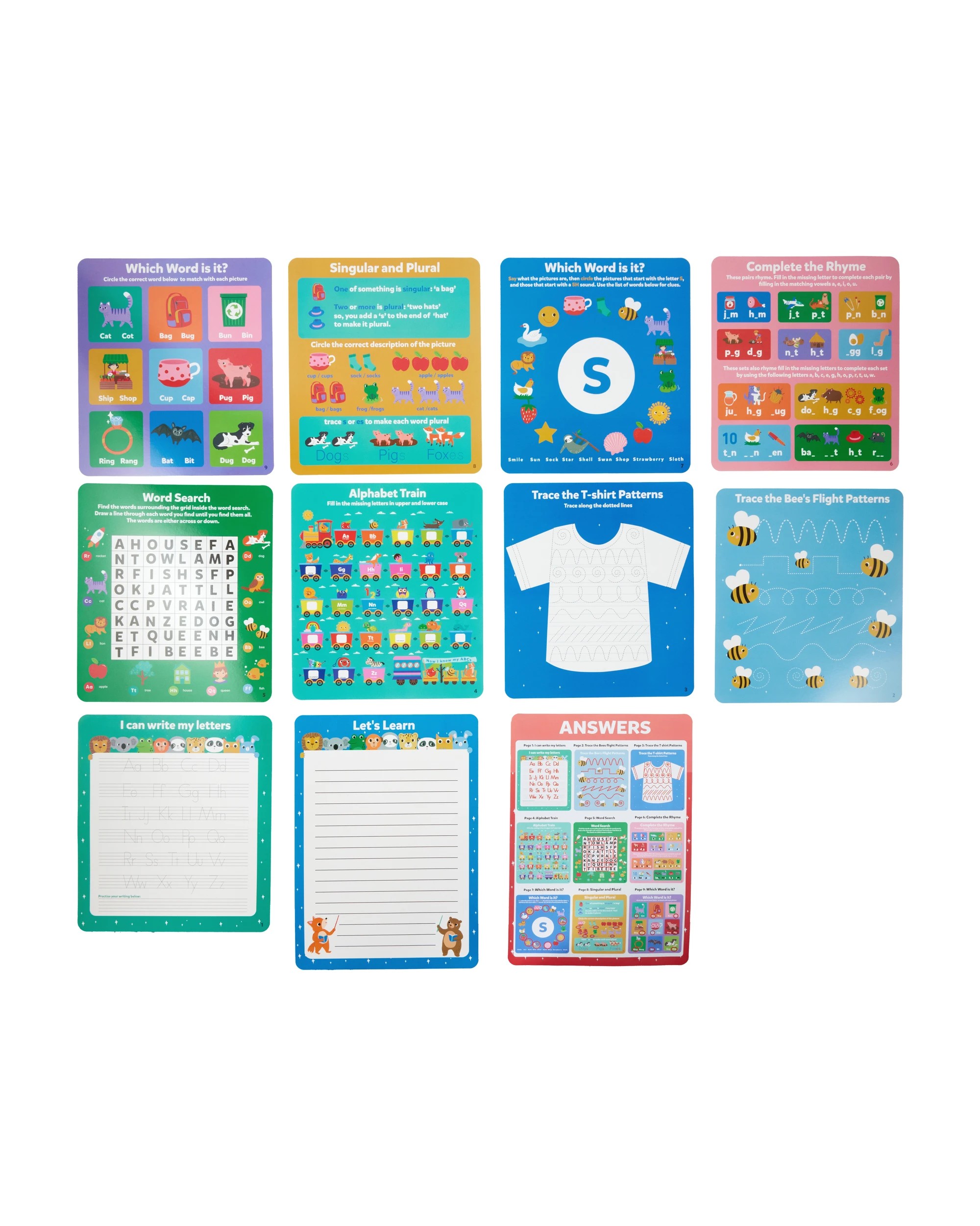 5 75 Piece Write and Spell Learning Pack, 5 of 9