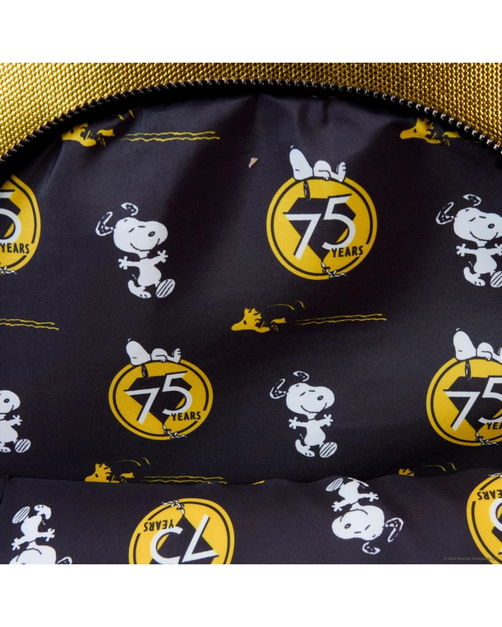 6 Loungefly Peanuts 75th Anniversary Mini Backpack 10 inch Faux Leather Mini Backpack - Multi, 6 of 6