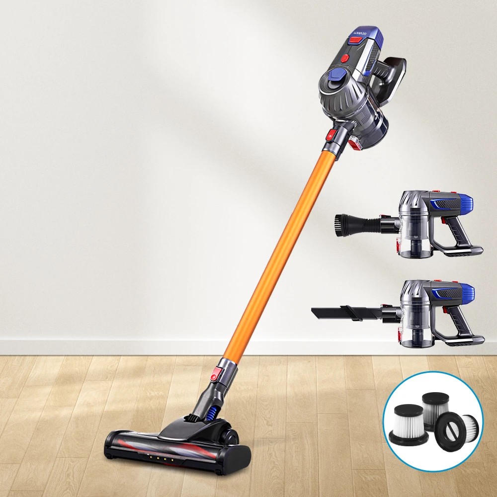 7 Devanti Stick Vacuum Cleaner Bagless Cordless 150W - Gold, 7 of 8