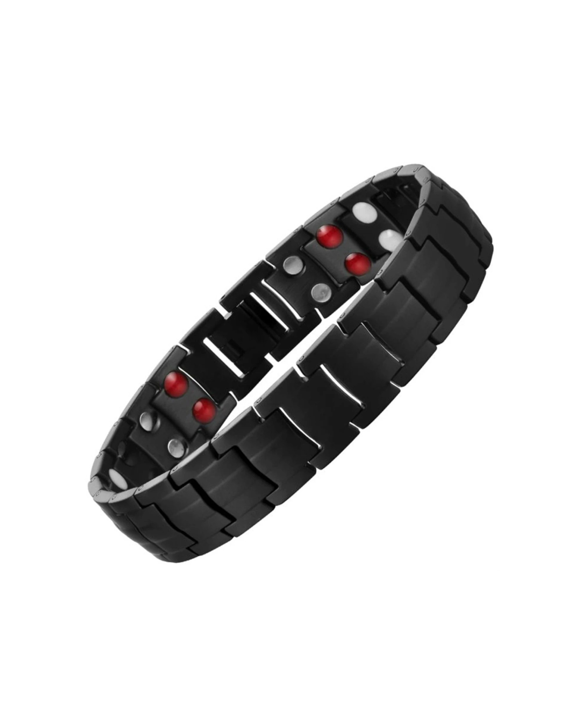1 Activease Dick Wicks Titanium 4 Health Elements Bracelet One Size - Black - Black, 1 of 4