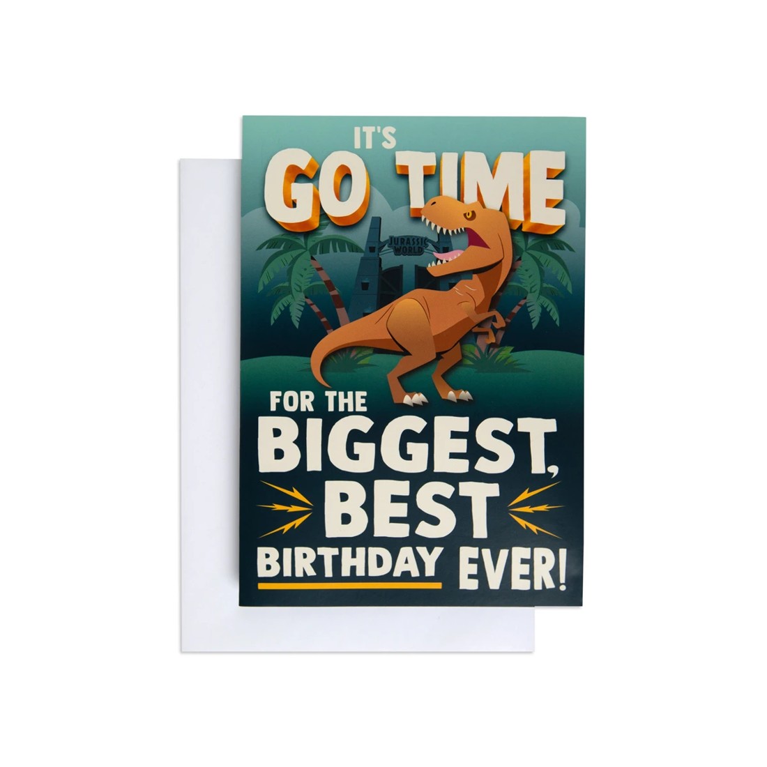 1 Hallmark Interactive Birthday Card - Jurassic World, 1 of 4