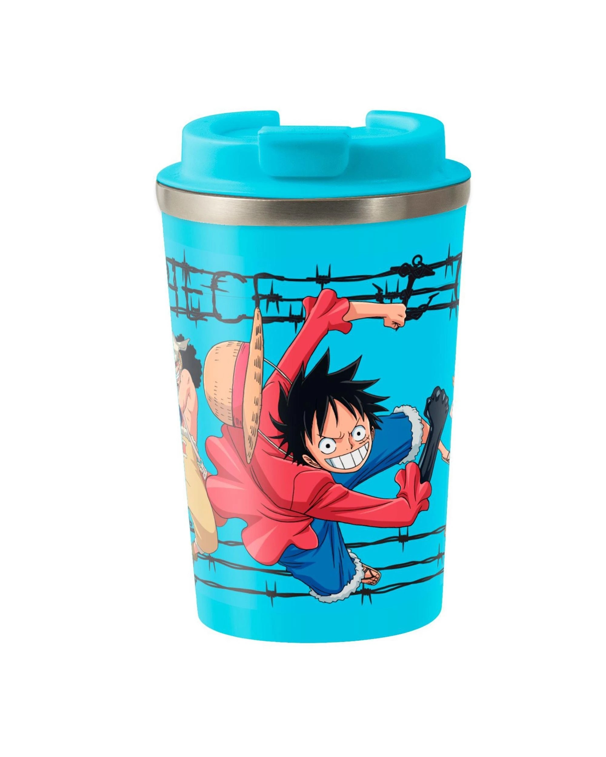 1 One Piece Group 350ml Metal Travel Mug - Blue, 1 of 1
