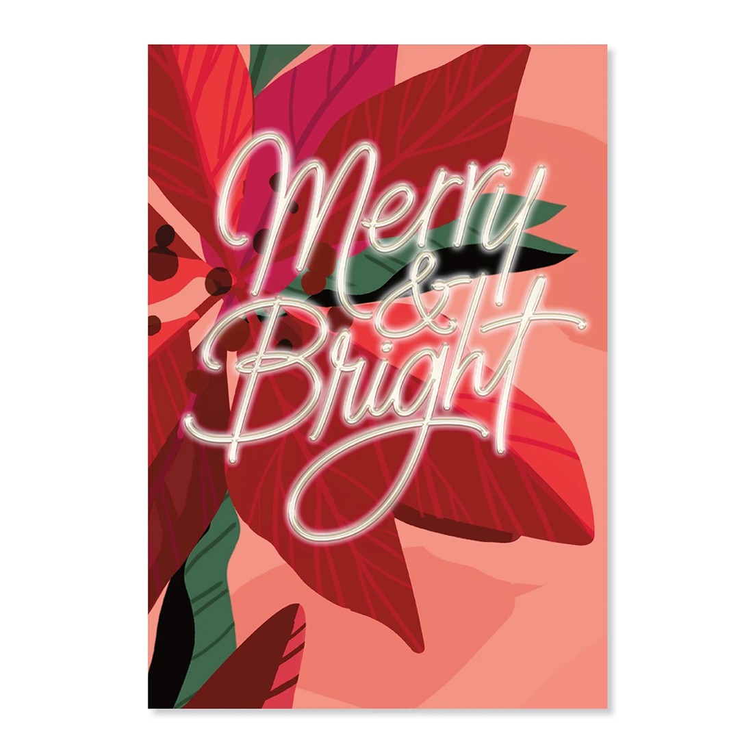 3 Hallmark Christmas Card - Merry and Bright, 3 of 3