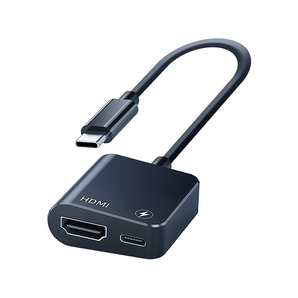 1 Powerwave - USB-C to HDMI with Power Pass-Through Cable, 1 of 2