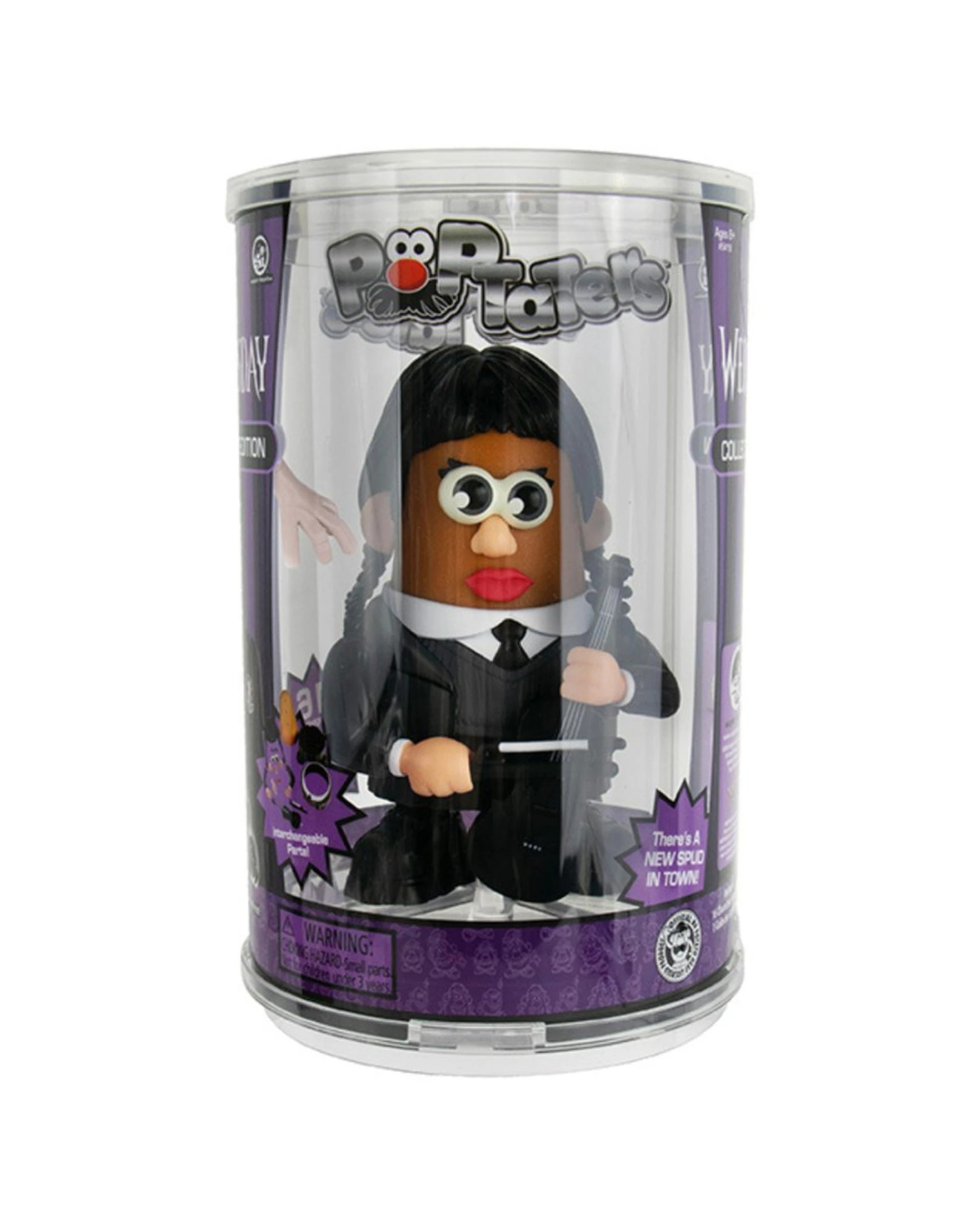 3 Poptators Wednesday Mr Potato Head Figure 11 Removable Parts - Multi, 3 of 4