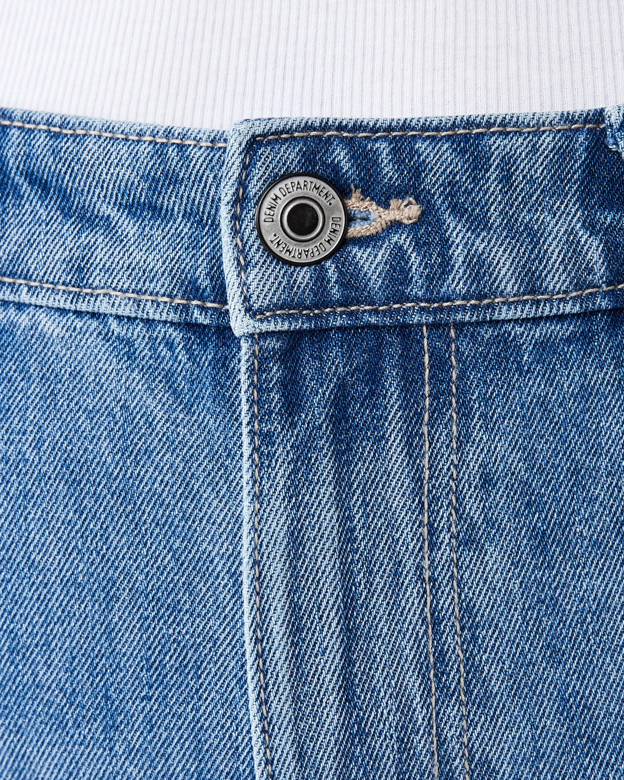 4 Denim Bermuda Shorts Mid Wash, 4 of 7