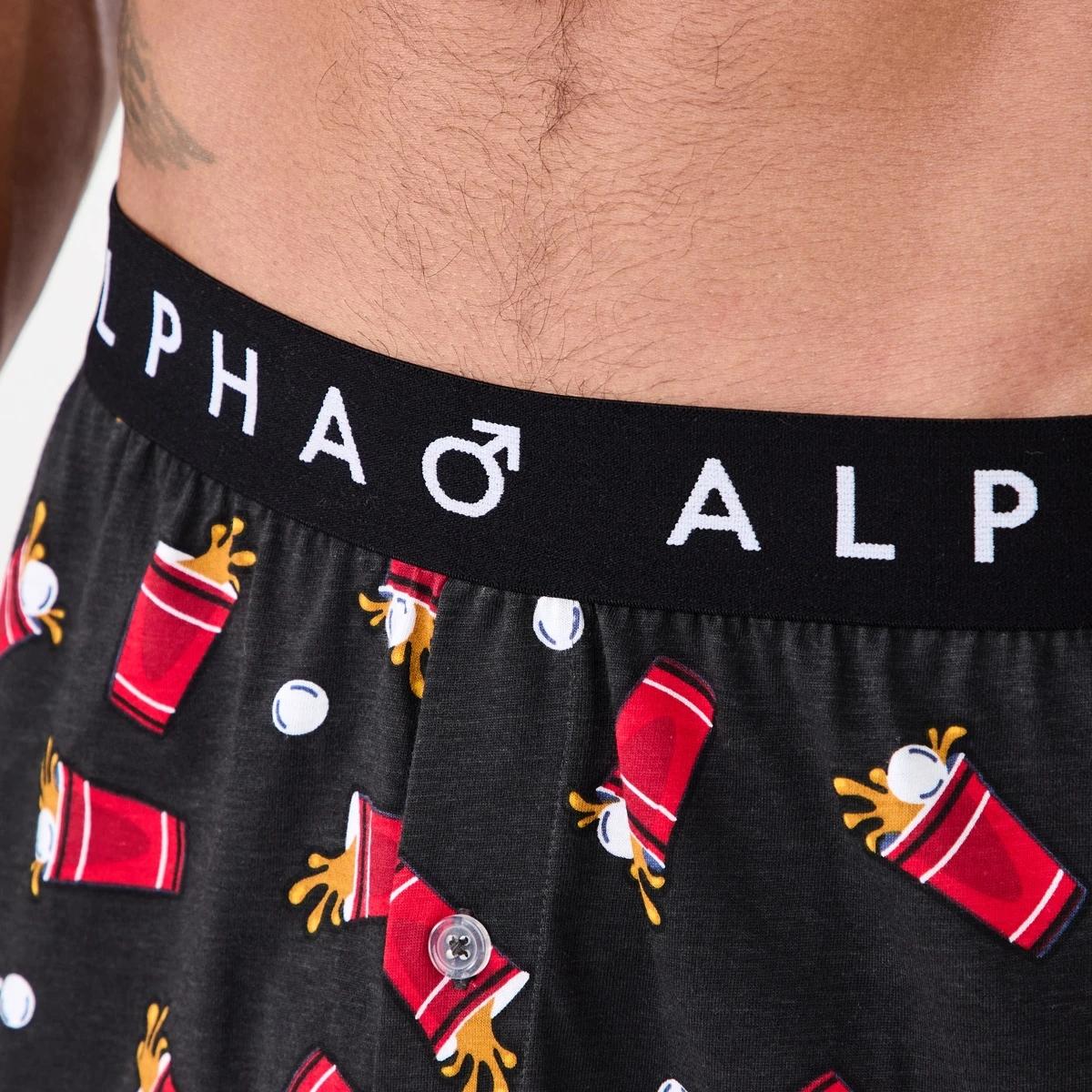4 Printed Jersey Boxers BEER PONG, 4 of 5