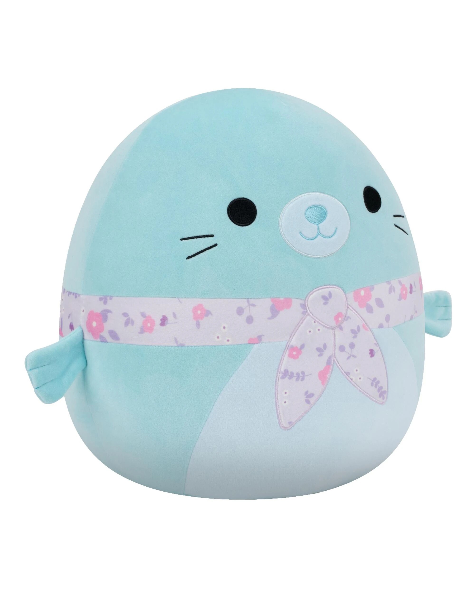 4 Squishmallows Dorgee the Blue Seal 16 inch Plush, 4 of 5