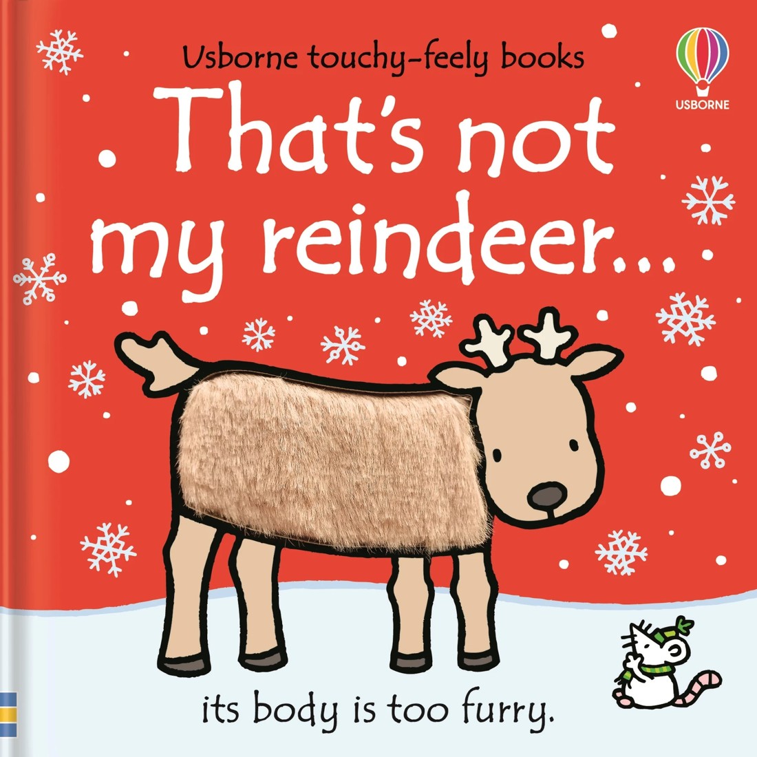 1 Usborne Touchy-Feely Books: That's Not My Reindeer by Fiona Watt - Book, 1 of 1