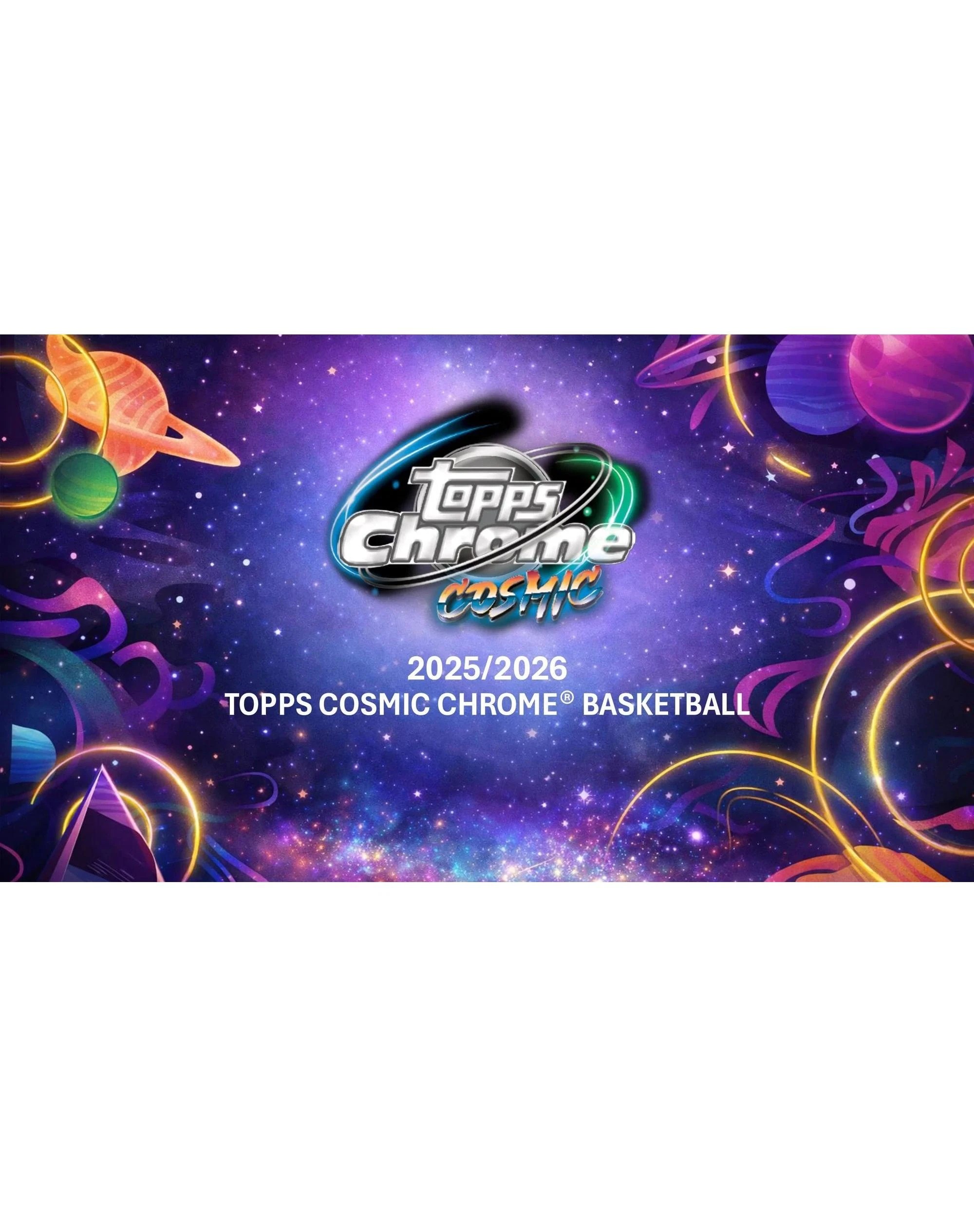 2 Topps 2025/2026 Cosmic Chrome NBA Basketball Hobby Pack, 2 of 10