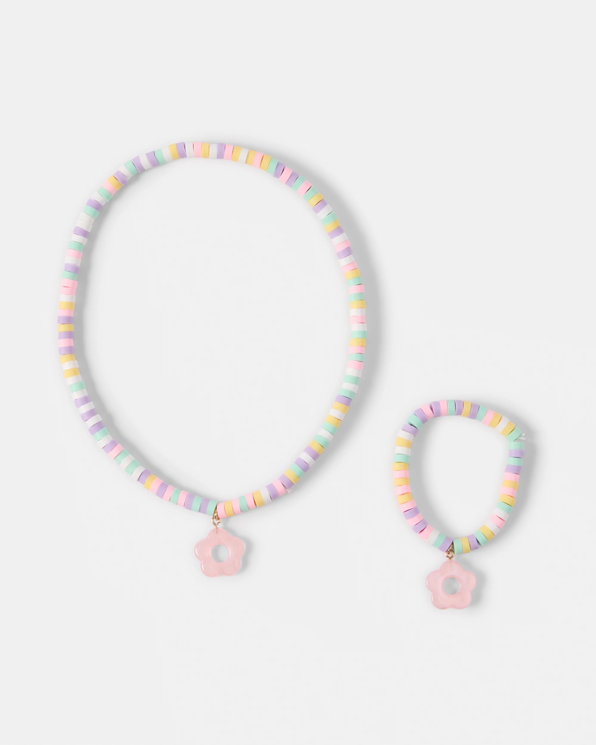 1 2 Pack Daisy Necklace and Bracelet Set, 1 of 4