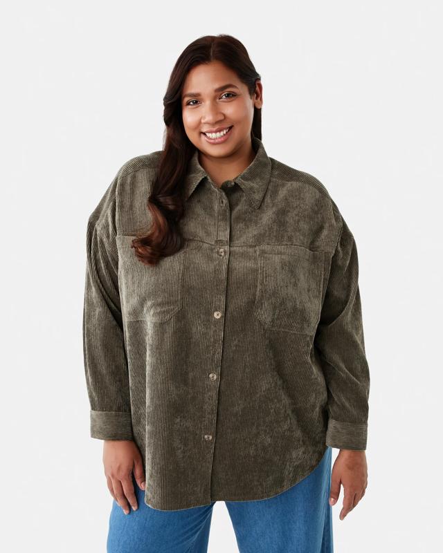Curve Long Sleeve Corduroy S