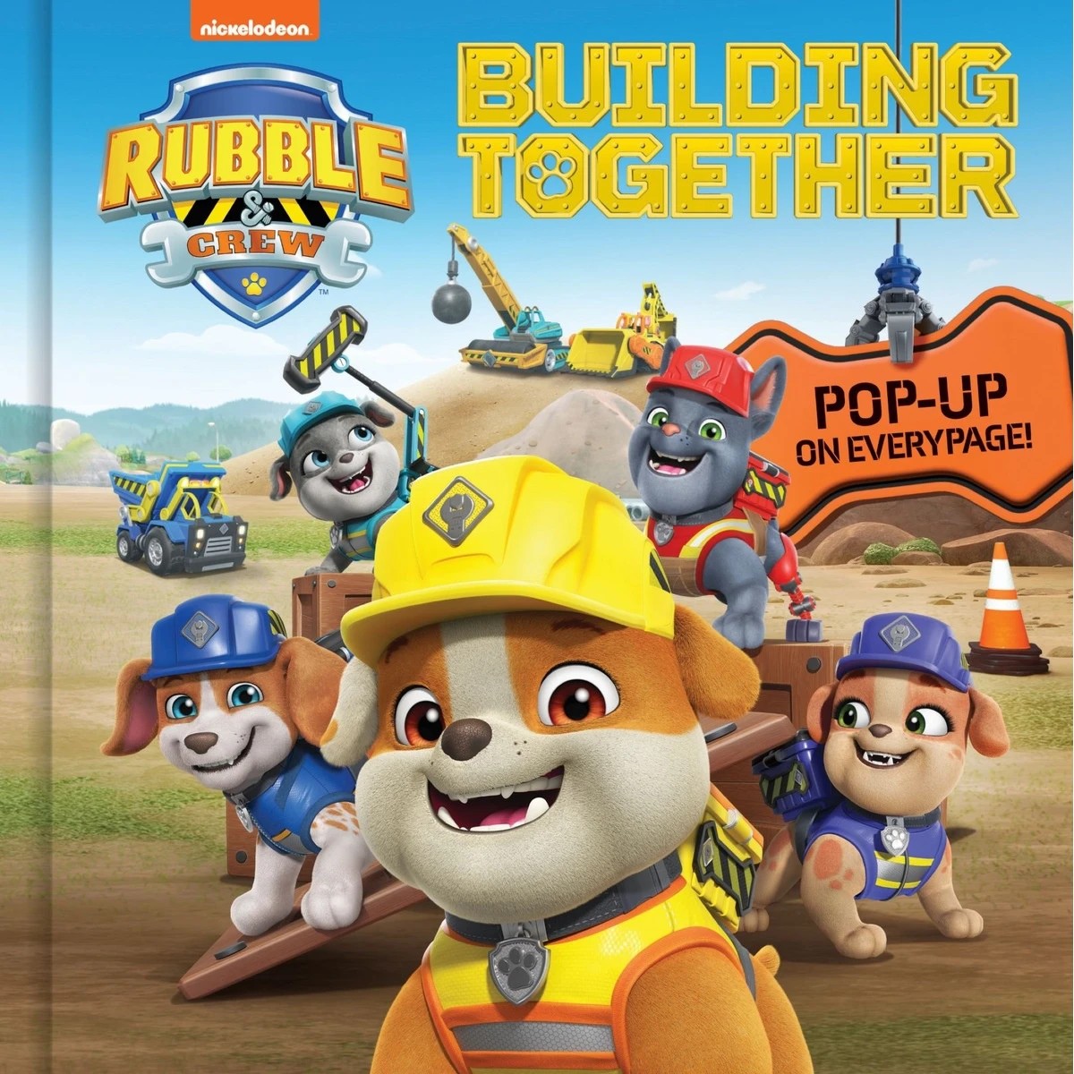 1 Nickelodeon Rubble & Crew: Building Together - Book, 1 of 2