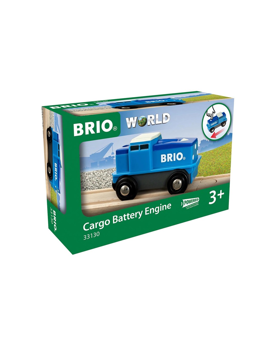 Brio Cargo Battery Engine Kids Childrens Pretend Play Toy - Multi - Kmart