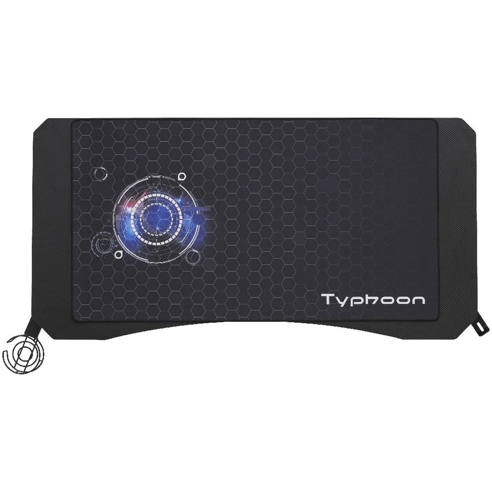 3 Typhoon Gaming Desk Mat 1000 x 550mm Black, 3 of 4