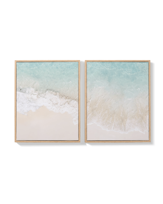 2 Pack Coastal Framed Ca