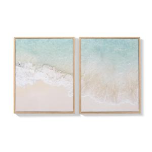 2 Pack Coastal Framed Ca