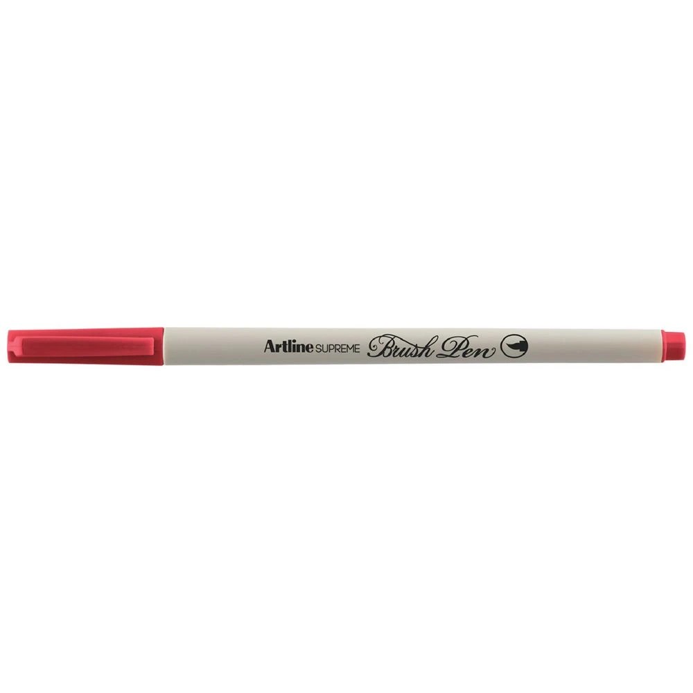 1 Artline Supreme Flexible Brush Pen Red, 1 of 1