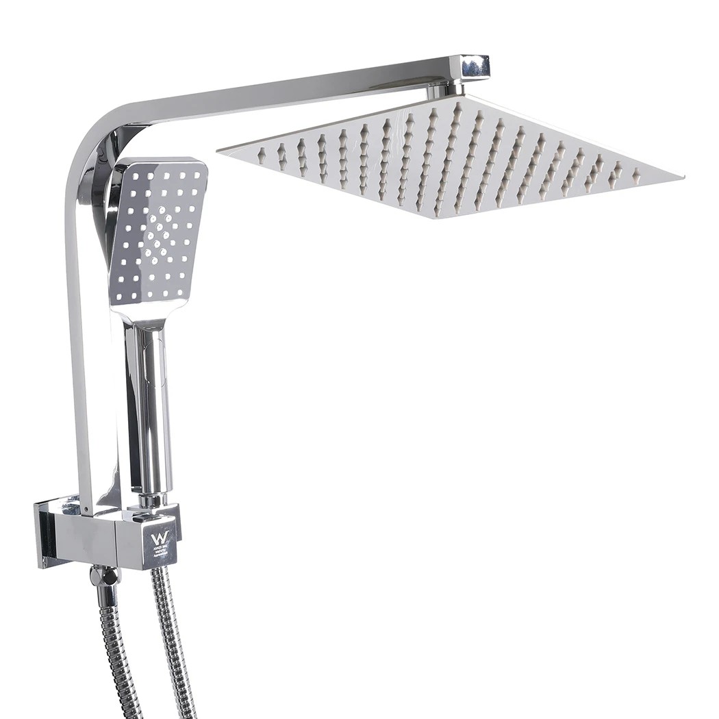 1 Traderight WELS 10'' Rain Shower Head Set Taps Mixer Handheld, 1 of 8