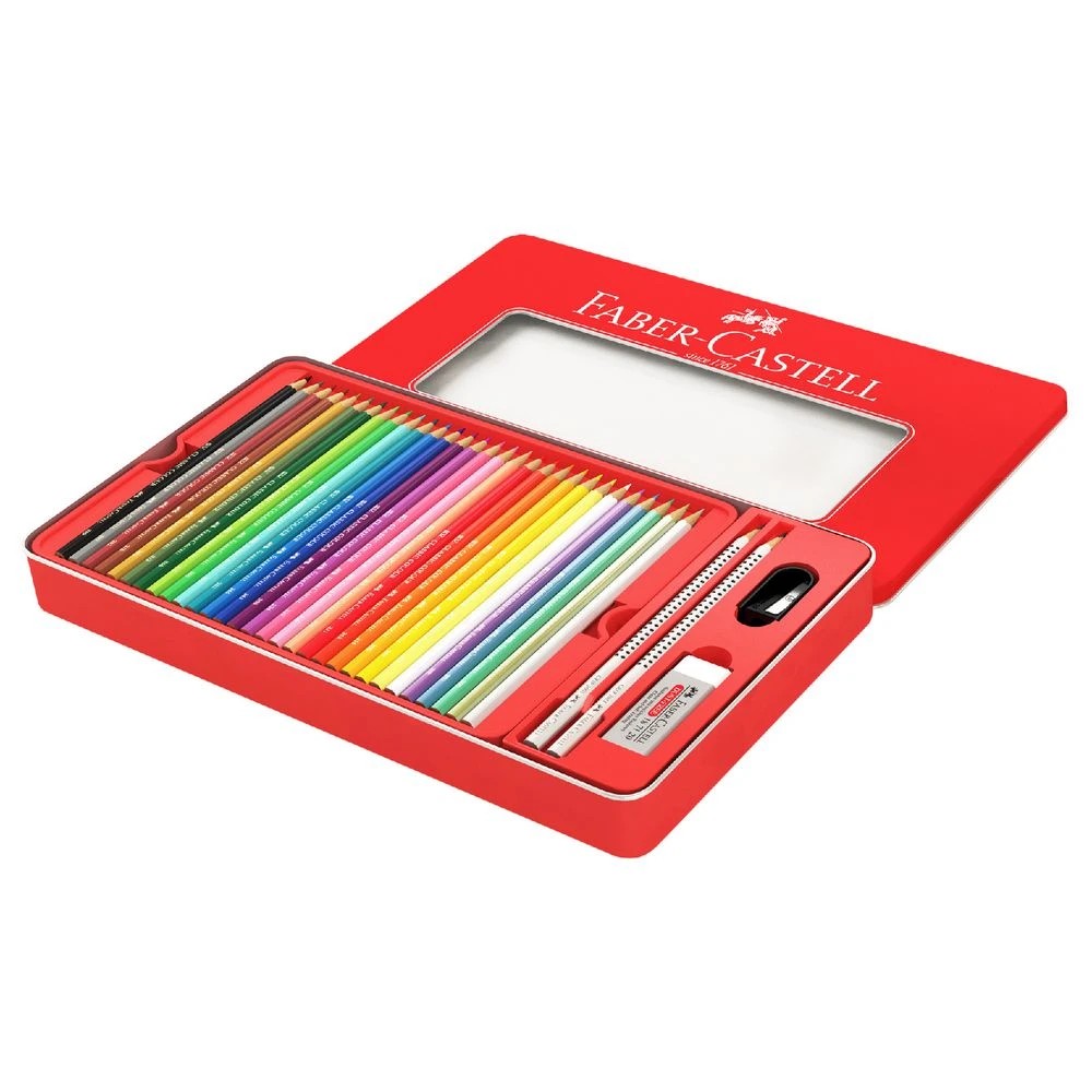 2 Faber-Castell Colour Pencil Tin 65 Piece, 2 of 8