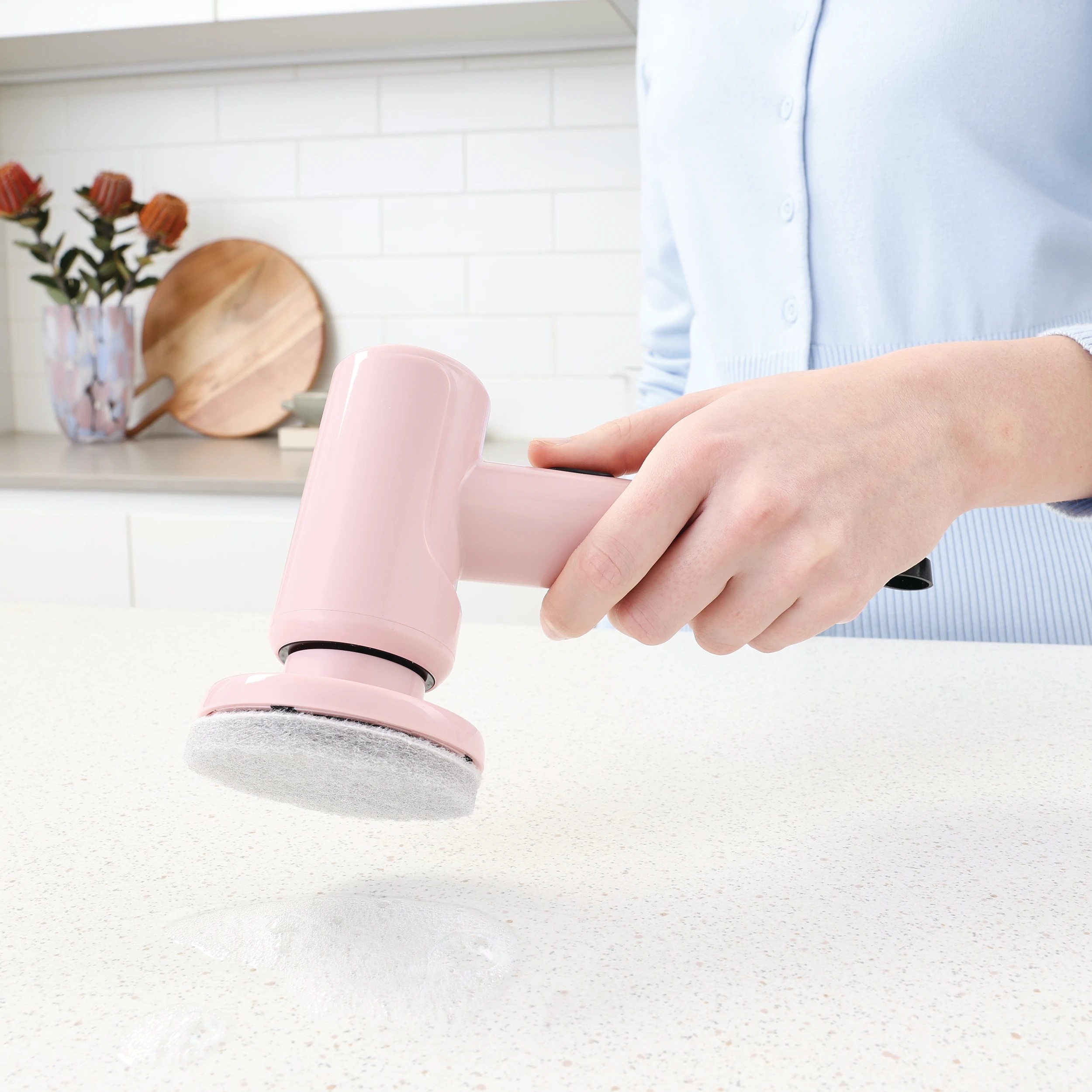 2 Waterproof Scrubber - Pink, 2 of 8