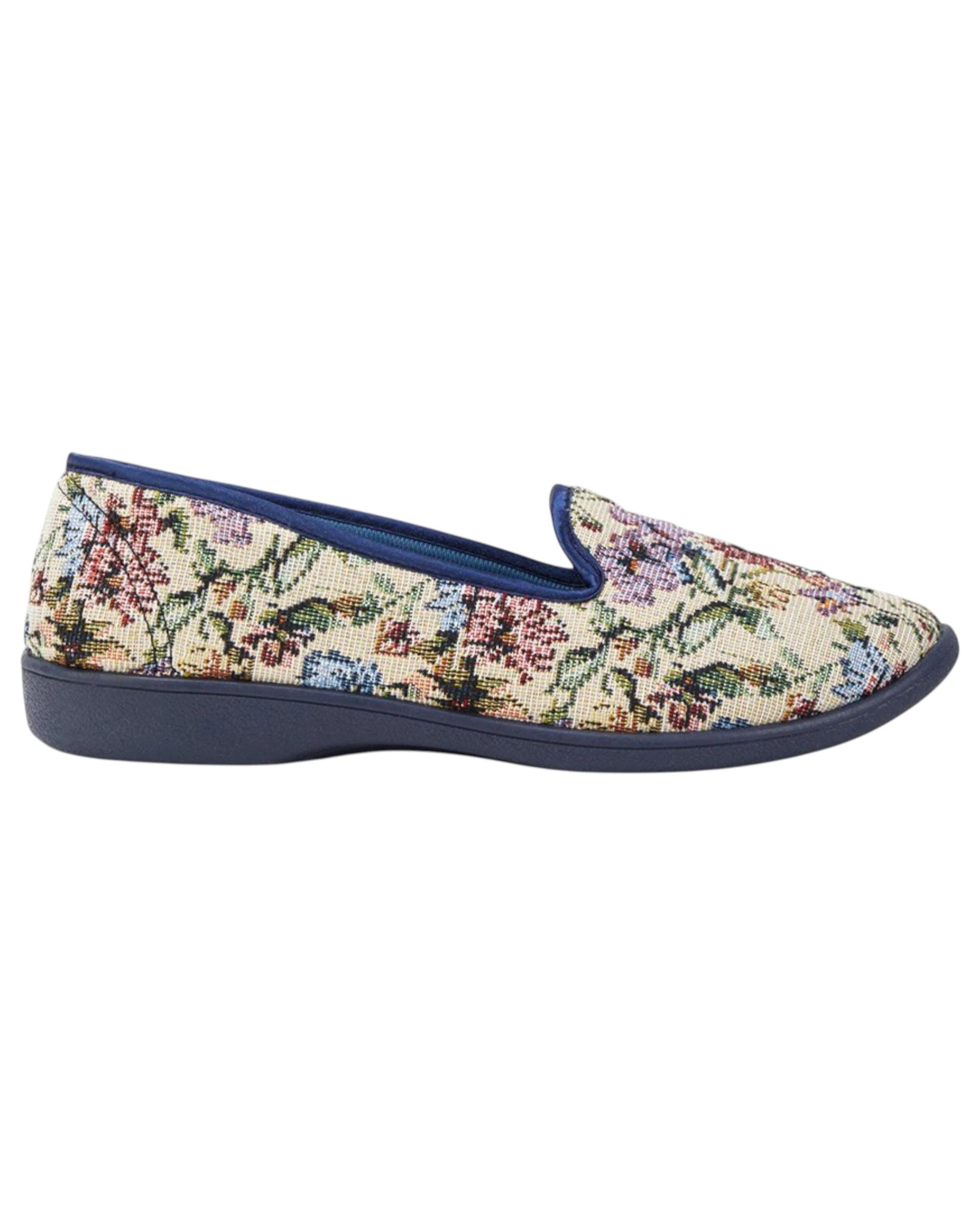 3 Grosby Womens Dalia Slippers Multi Slip On Lightweight Comfortable Casual Shoes MULTI, 3 of 3