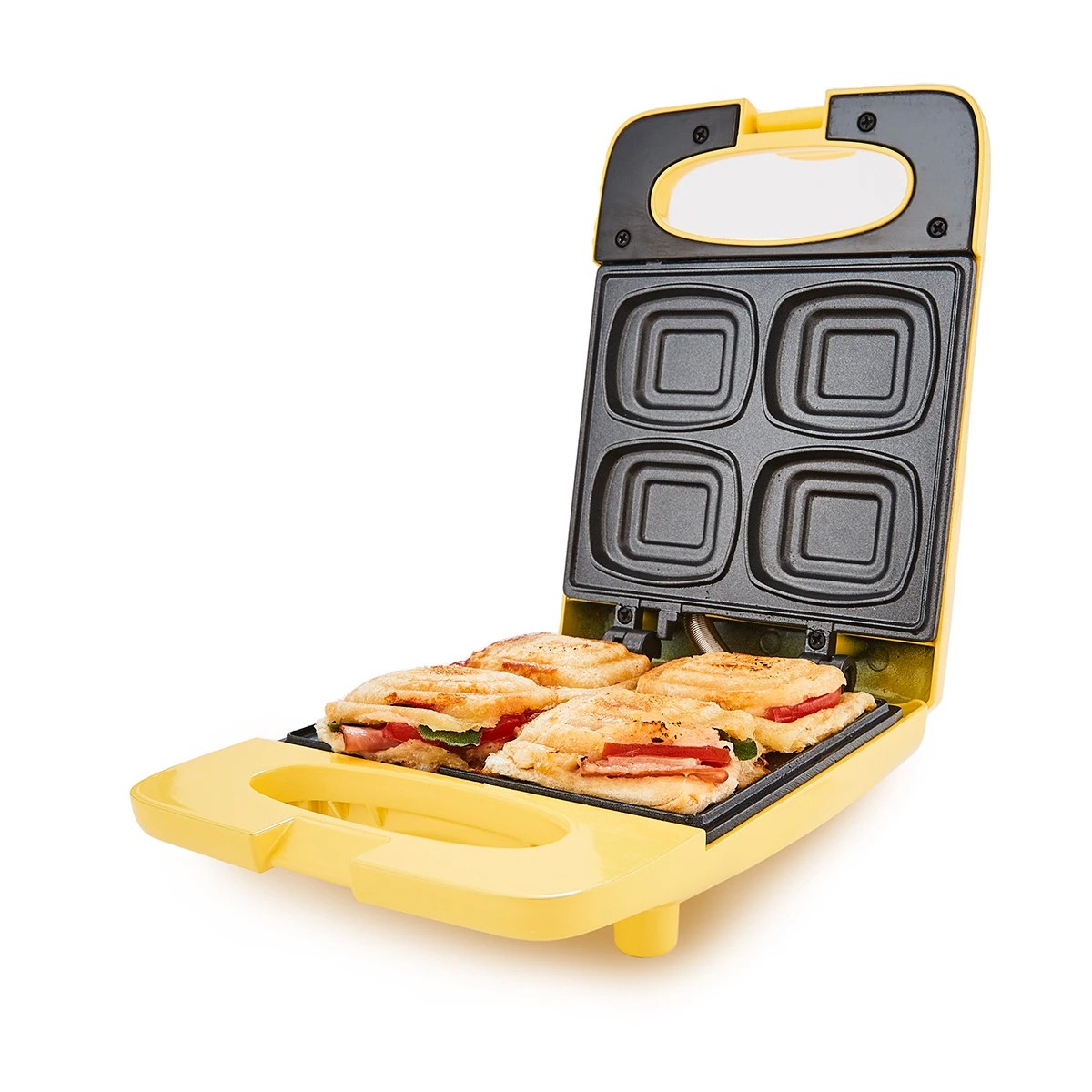 1 Mini Jaffle Maker - Yellow, 1 of 10