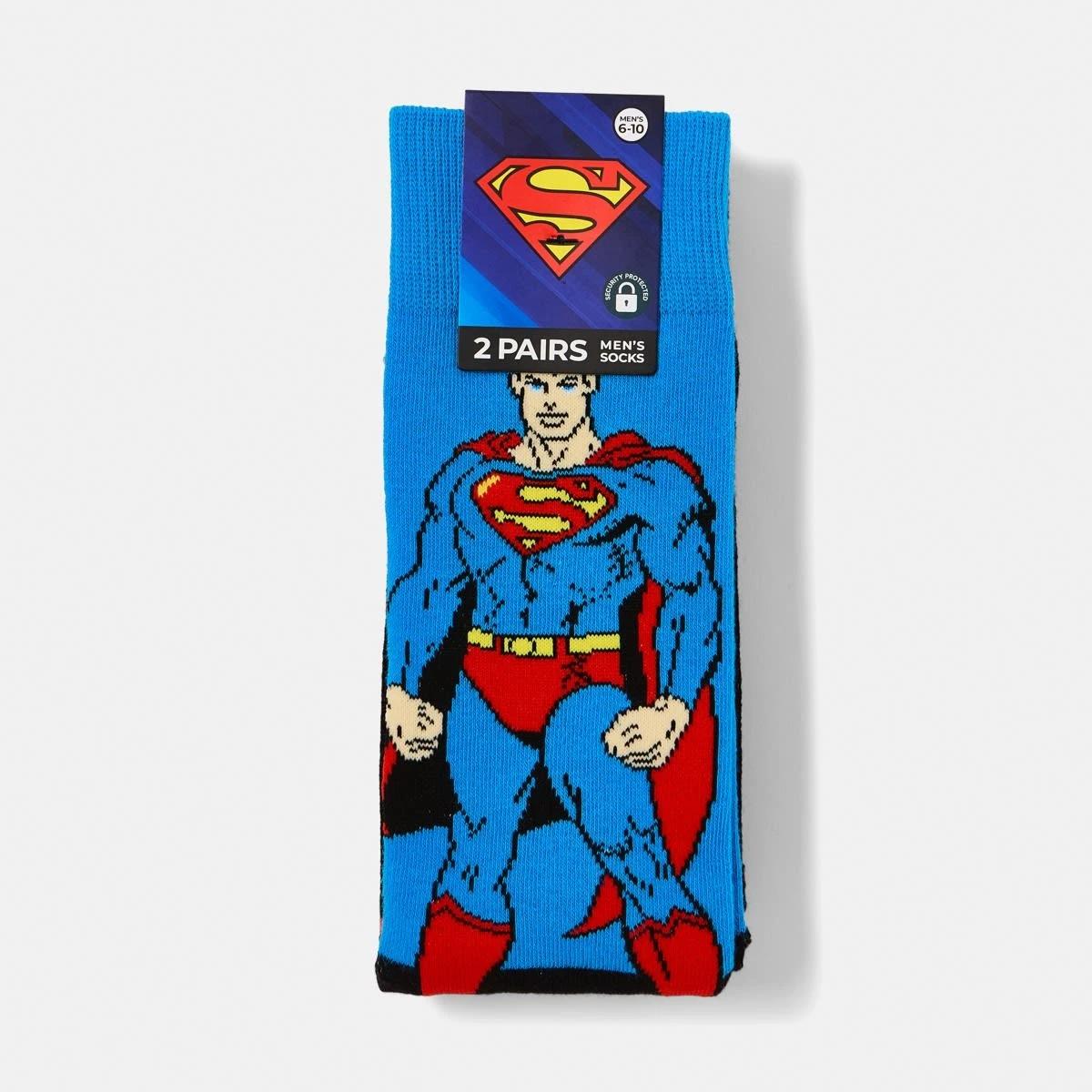 3 2 Pack License Socks 2PK SUPERMAN, 3 of 3