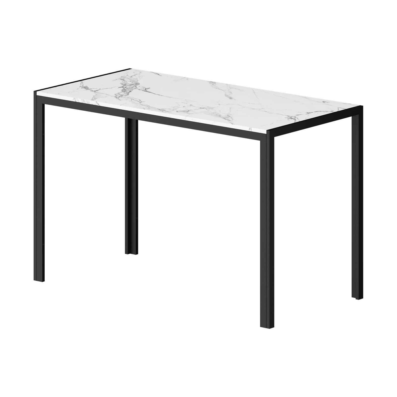6 Oikiture 120cm Dining Table Rectangular Kitchen Table With Metal Leg
 - Multi, 6 of 9