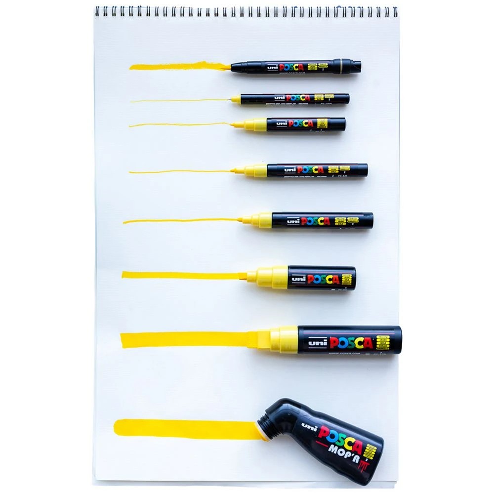 8 Posca PC-5M Paint Marker Orange 4 Pack, 8 of 10