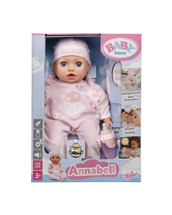 Baby Born Annabell 43cm Doll Starter Set
