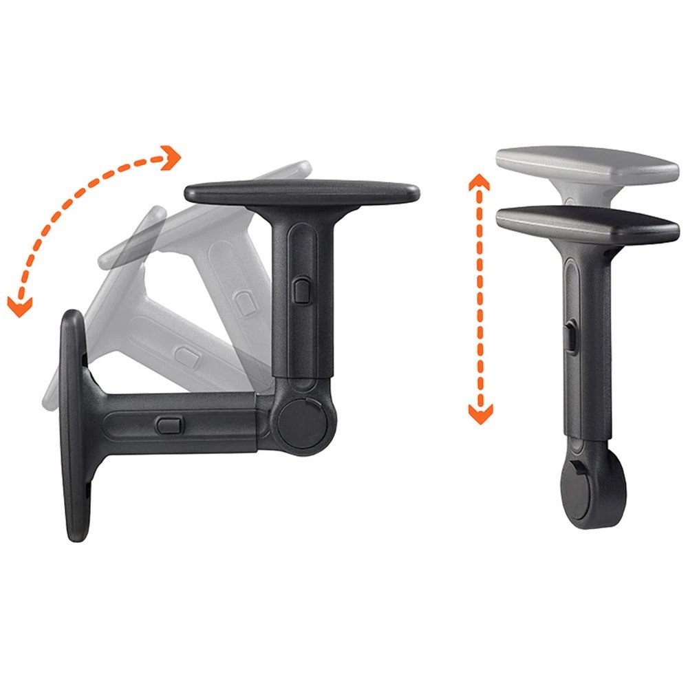 2 Pago Height Adjustable Foldaway Armrests Office Furnishing Accessories Parts Design Your Own Arm, 2 of 3