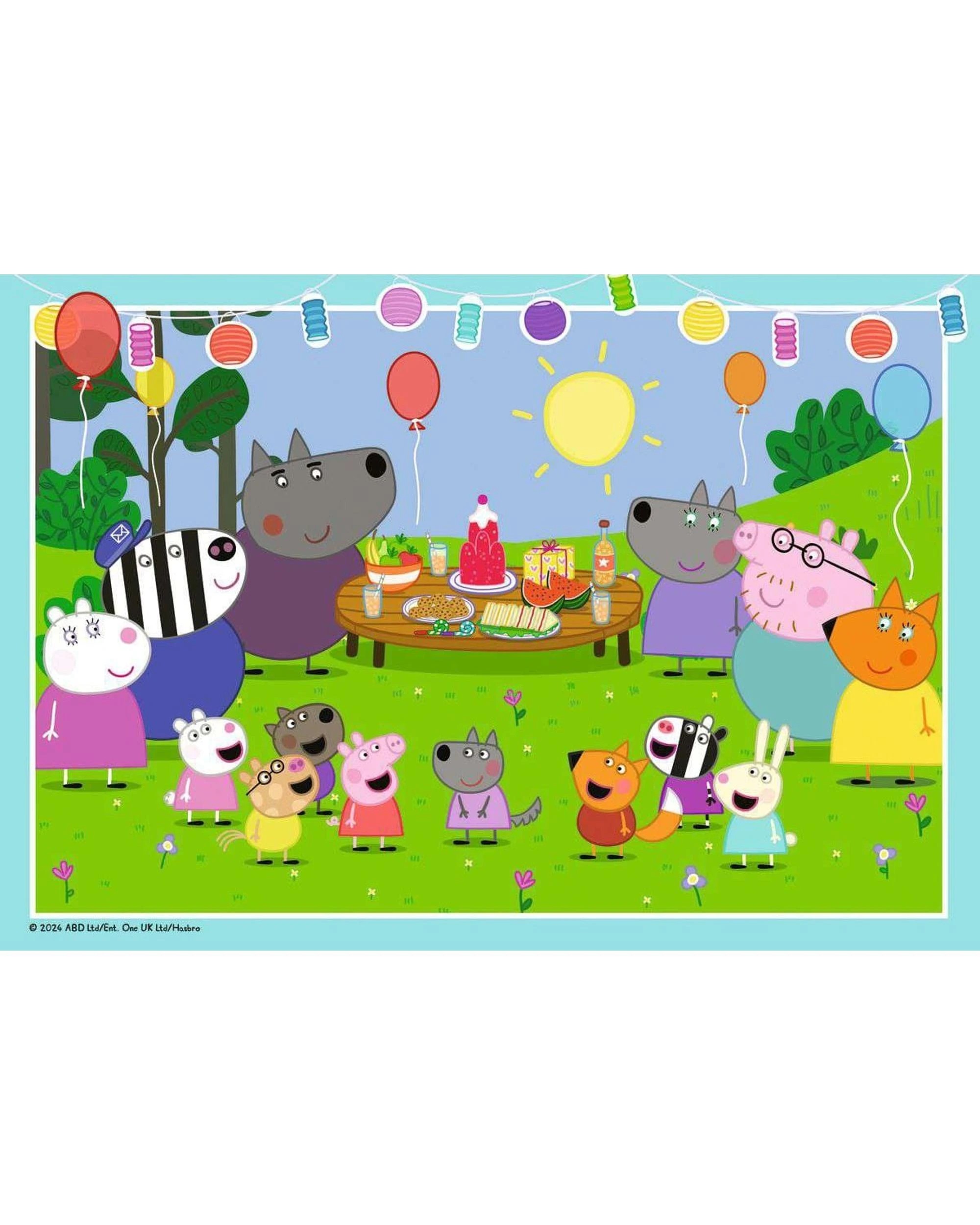 2 Ravensburger Peppa Pig 2x24 Piece Jigsaw Puzzle, 2 of 3
