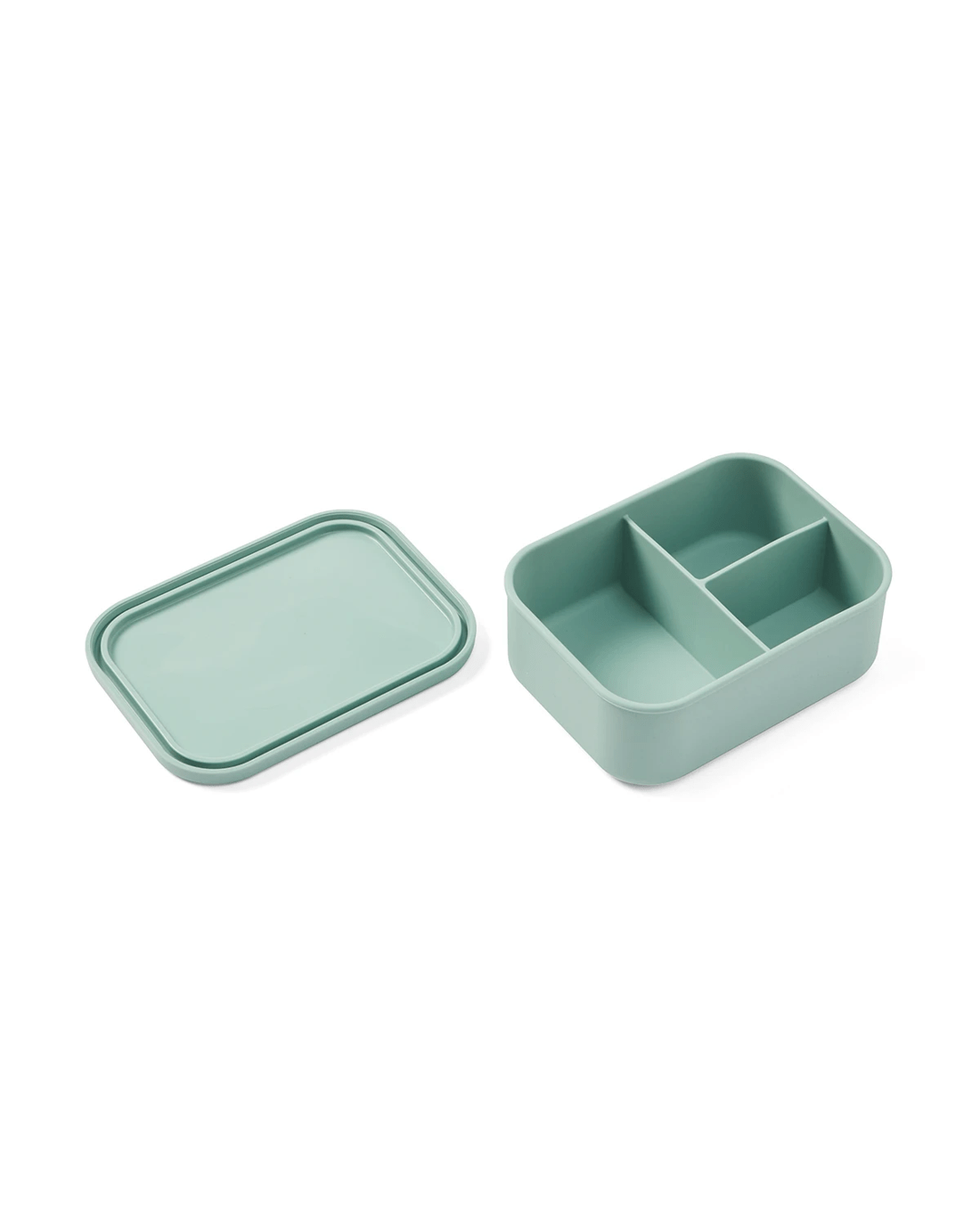 3 Sage Silicone Bento Lunch Box, 3 of 8