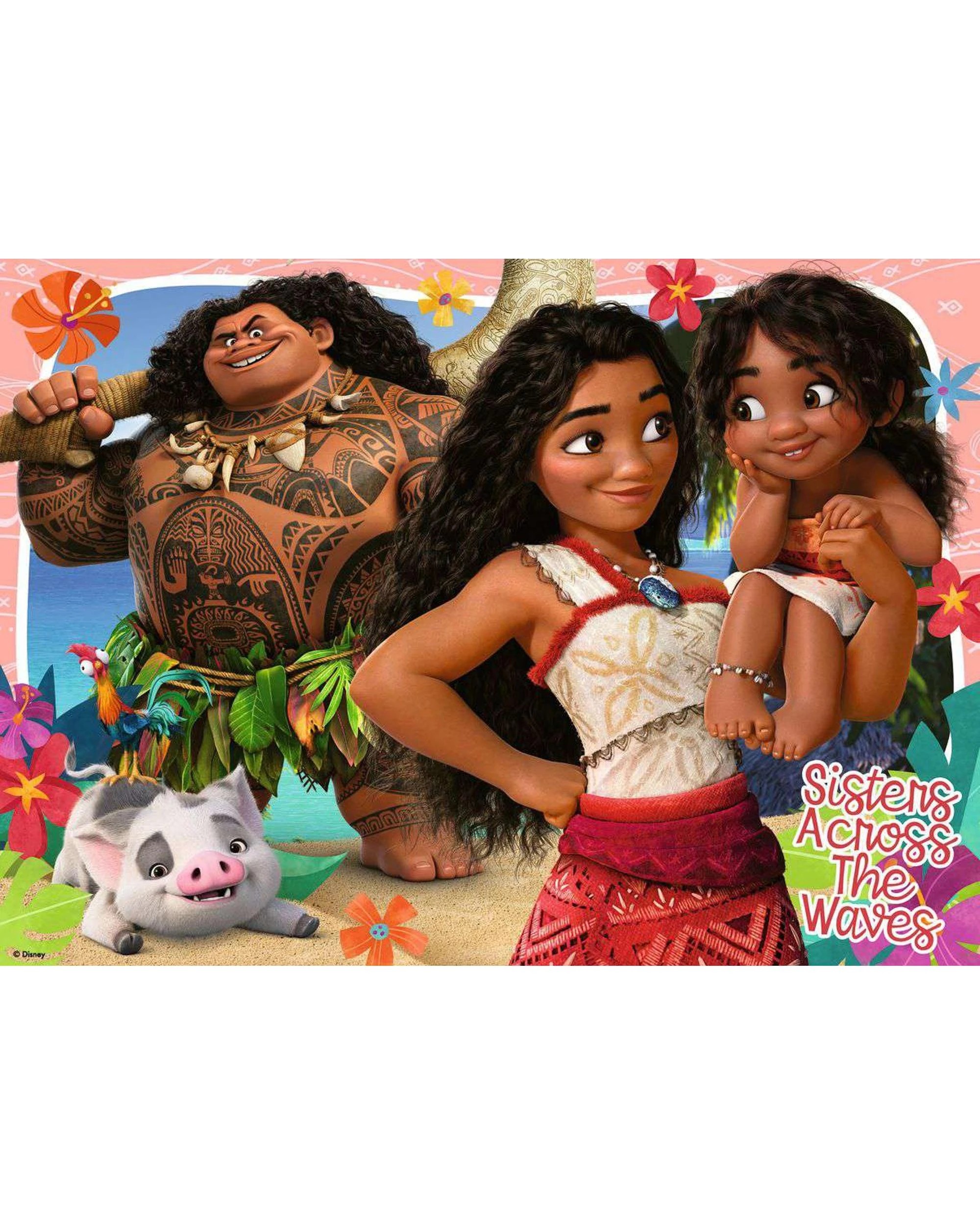 2 Ravensburger Disney Moana 2 Bumper Pack 4 x 100 Piece Jigsaw Puzzle, 2 of 5