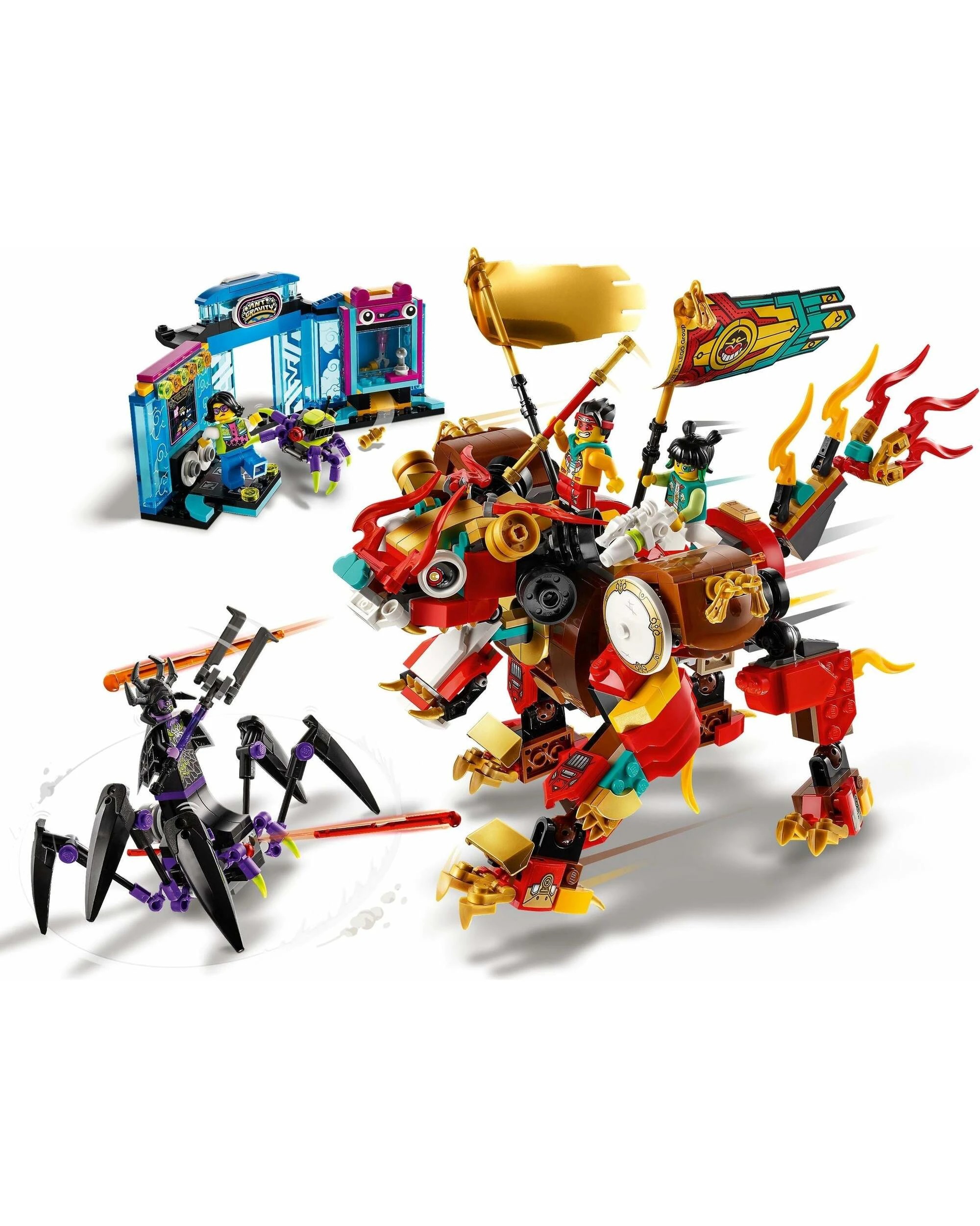 2 LEGO 80021 Monkie Kid's Lion Guardian, 2 of 5