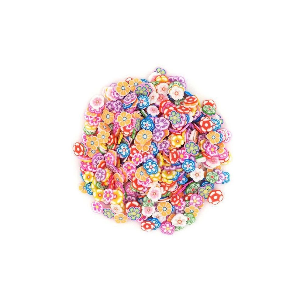 2 Ribtex UV Resin Polymer Clay Flowers, 2 of 2