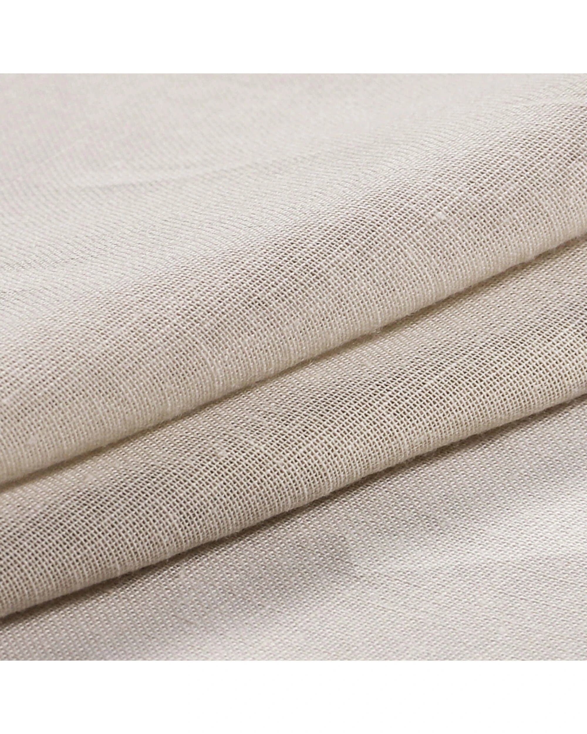4 Smarcute Outdoor Linen Sheer Tab Top Curtain - 2X 132x241cm - Natural, 4 of 4