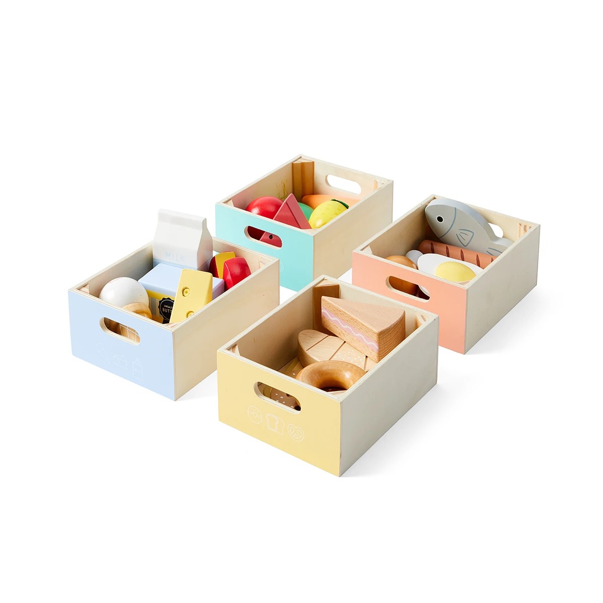 2 24 Piece Wooden Food Groups Multipack, 2 of 10