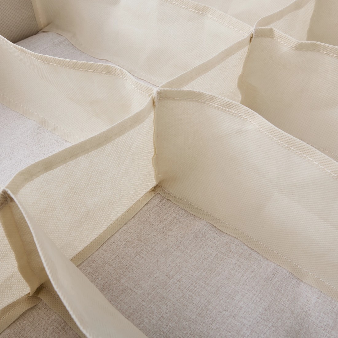 7 Linen Look Underbed Shoe Storage, 7 of 7