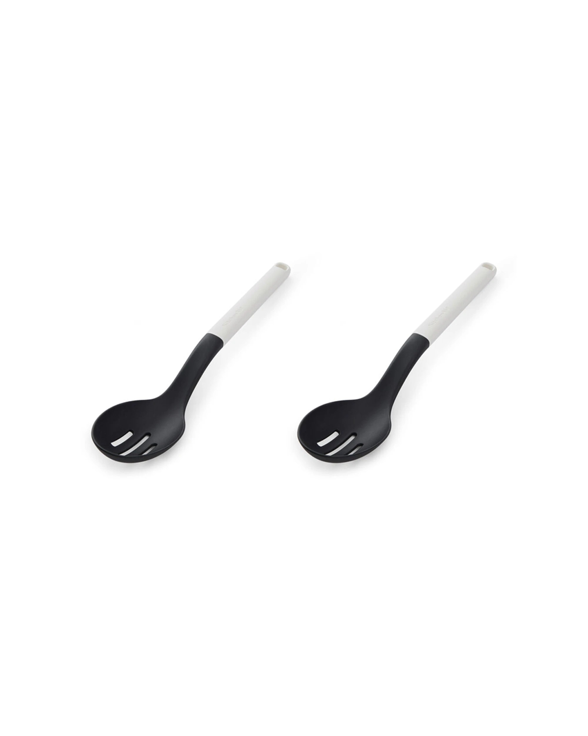 1 KitchenAid Classic Slotted Nylon Cooking Spoon 2PK Heat Resistant Ergonomic Handle - Multi, 1 of 6