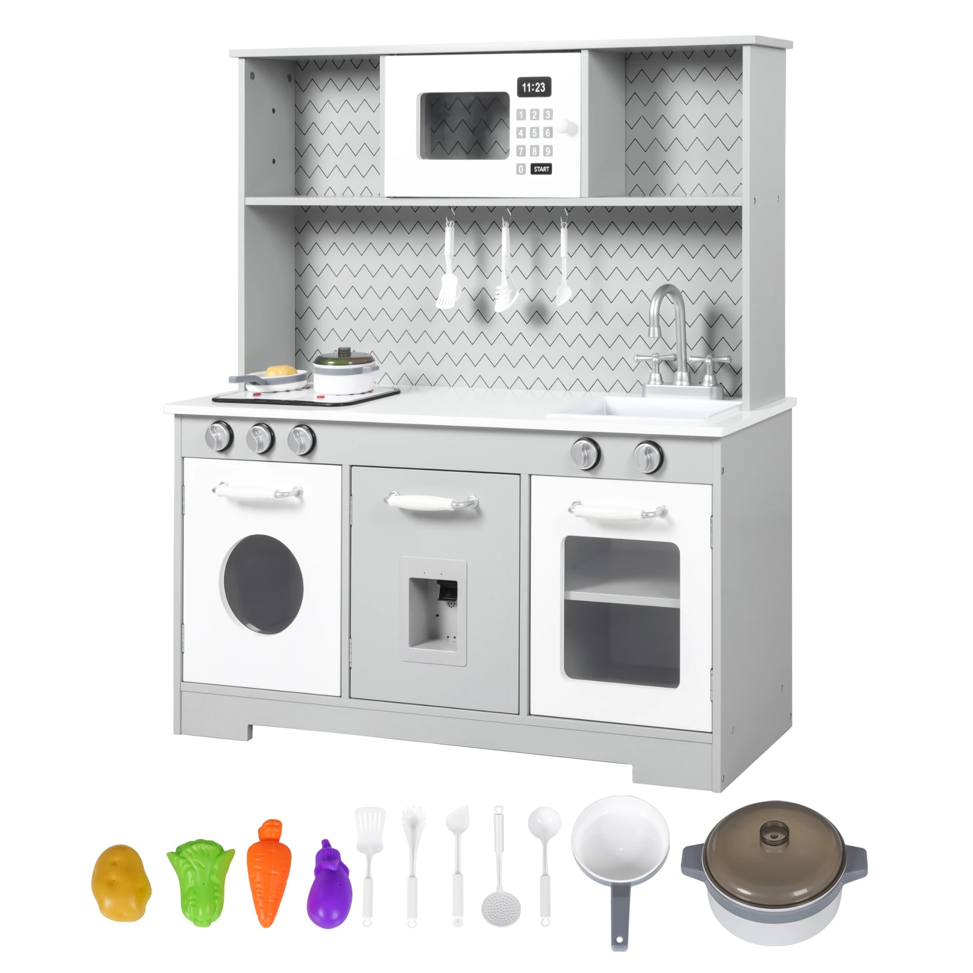 1 Bopeep Bo Peep Kids Kitchen Set Pretend Playset, 1 of 6