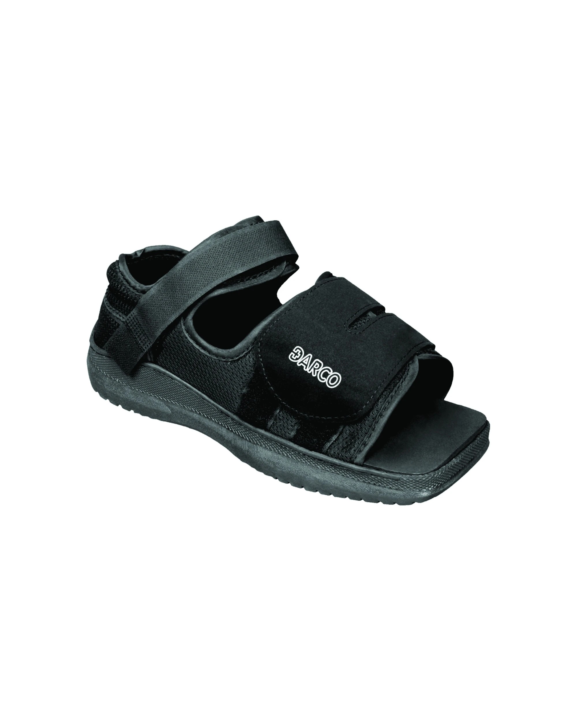 1 Ossur Darco Medsurg Post Op Shoe Adjustable Protective Shoe Mens US Small 6 to 8 - Black, 1 of 3