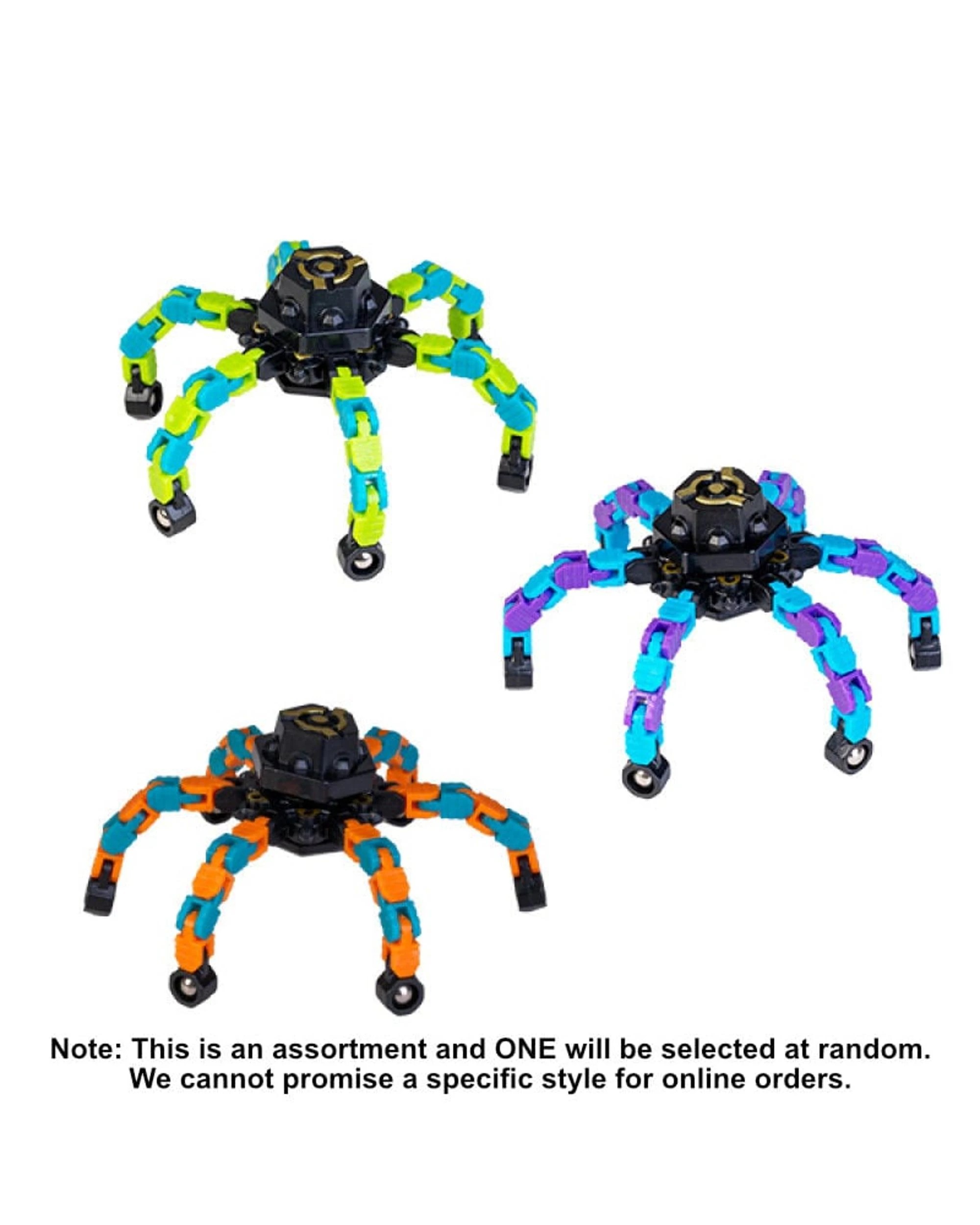 2 Fidget Fingers Robot Spider Spinner, 2 of 4