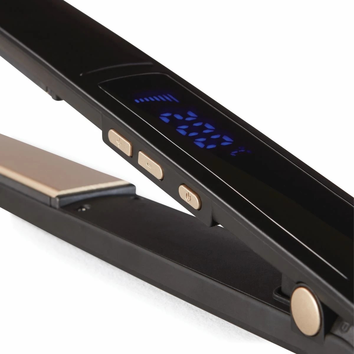 4 LCD Hair Straightener - Black, 4 of 8